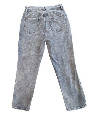PacSun Grey Stonewashed Straight Leg Jeans
